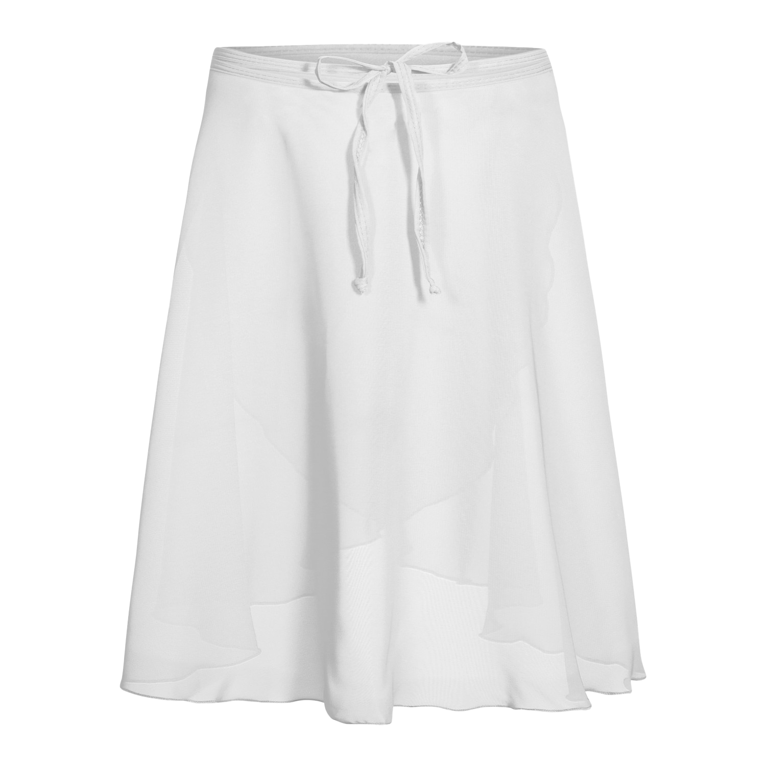 Rumpf 3050 Weiß Ballett Wickelrock Aus Chiffon 02