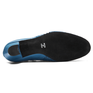 Rumpf 9231 Hellblau Damen Schnürer Mit Lochmuster 05