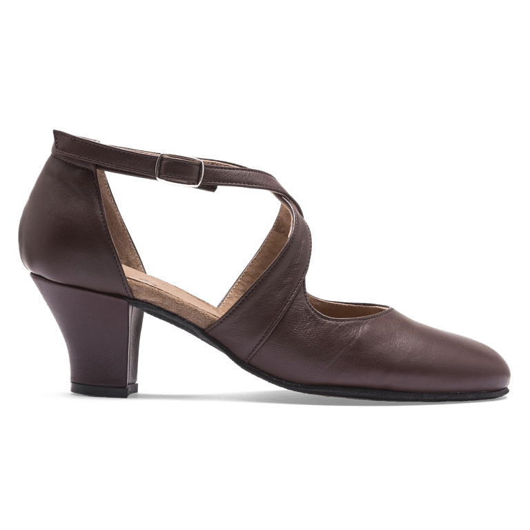 Rumpf 9251 Tanzschuhe Vorne Geschlossen Weinrot 02