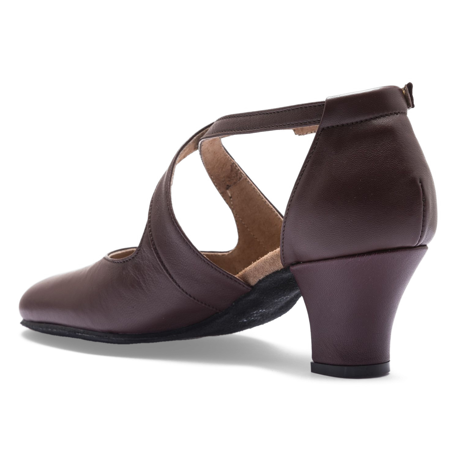 Rumpf 9251 Tanzschuhe Vorne Geschlossen Weinrot 03