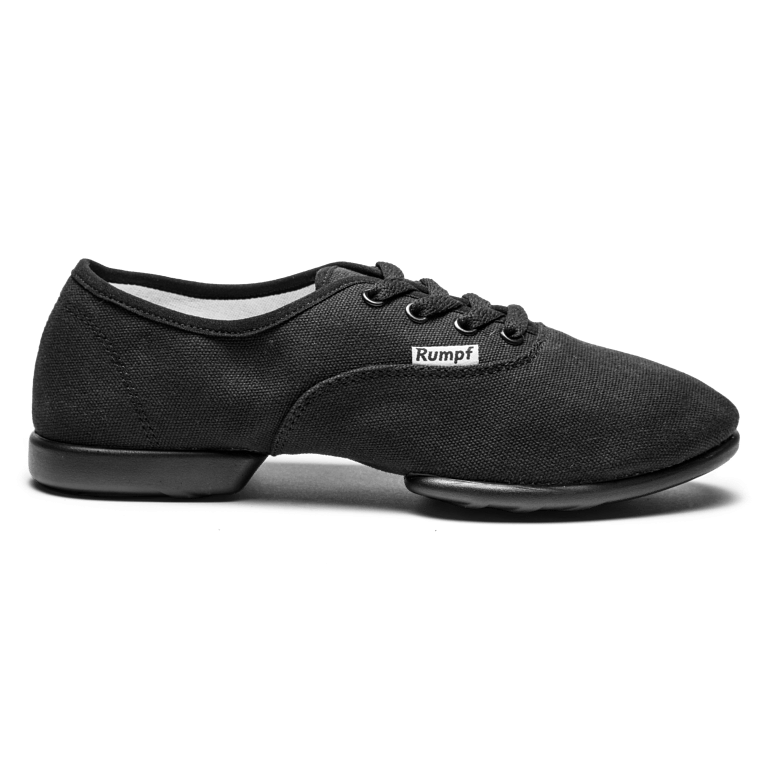 Rumpf Bee 1515 Schwarz Leichter Leinen Sneaker Schwarz 01