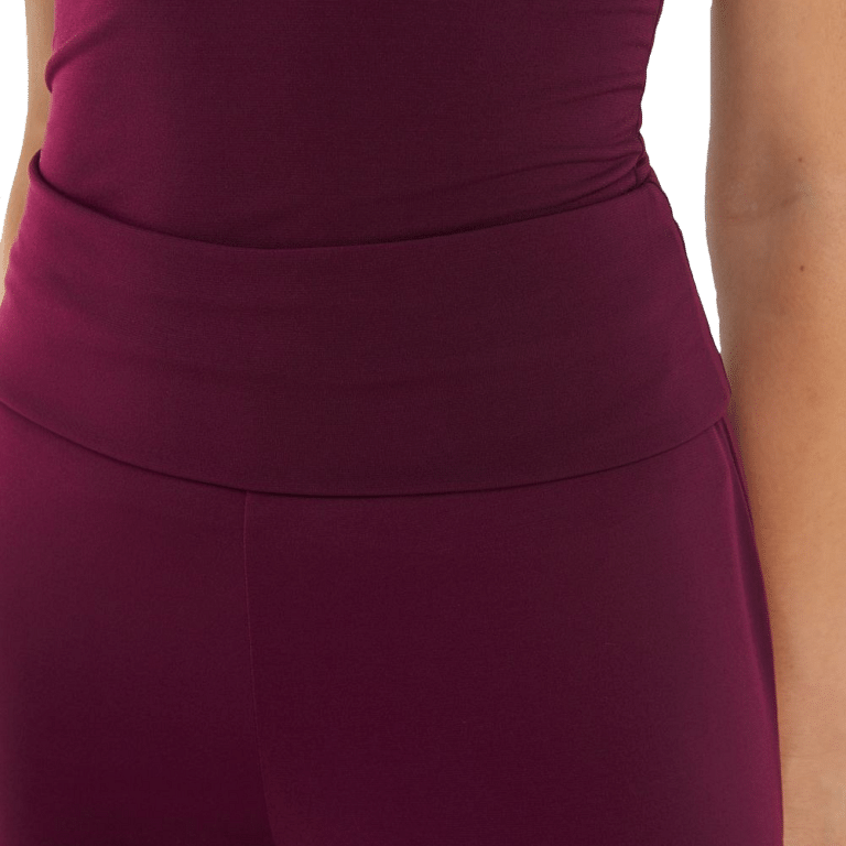 Rumpf Berlino Ru3826 Aubergine Tanzhose Für Damen Weites Bein 01
