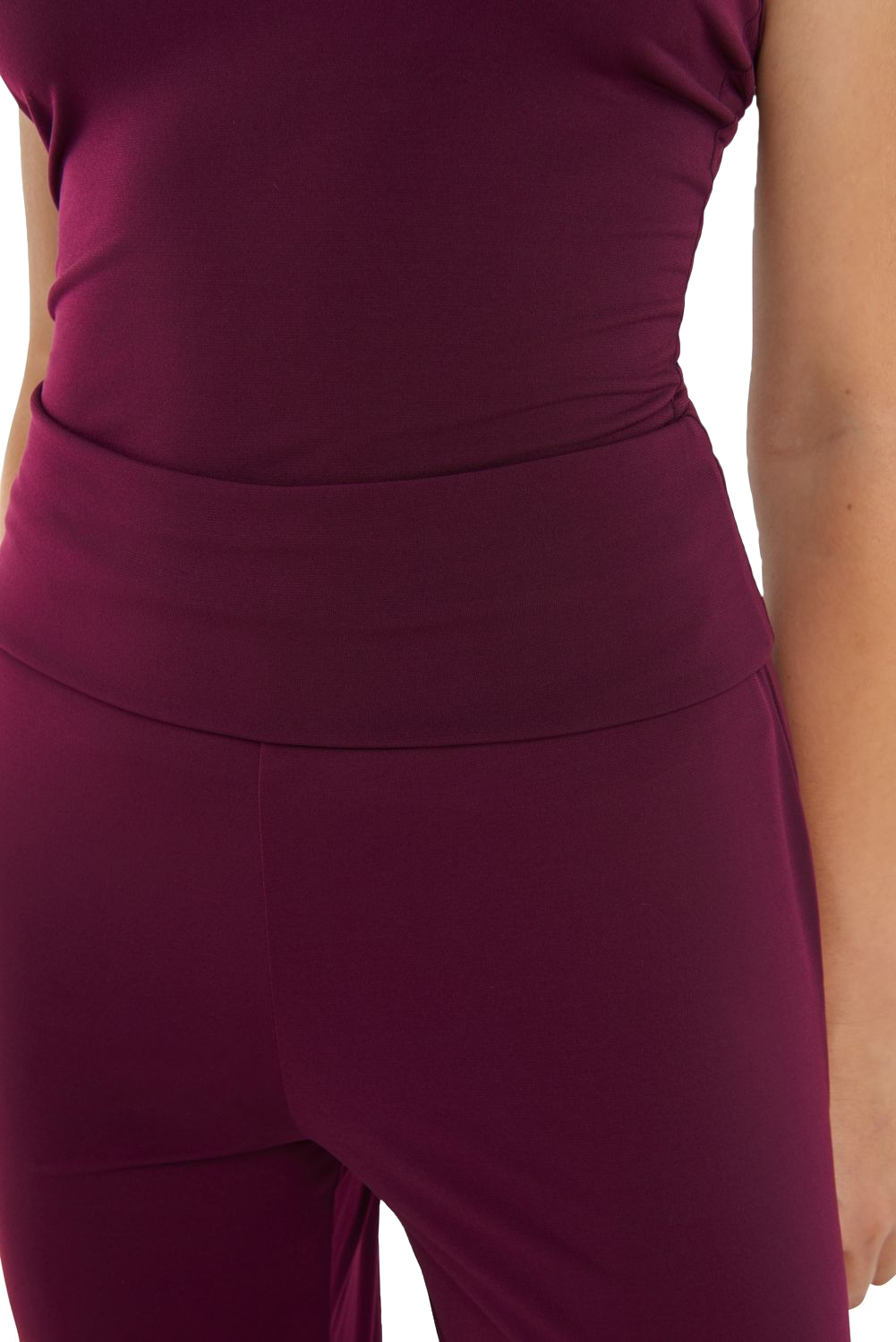 Rumpf Berlino Ru3826 Aubergine Tanzhose Für Damen Weites Bein&amp;nbsp;01