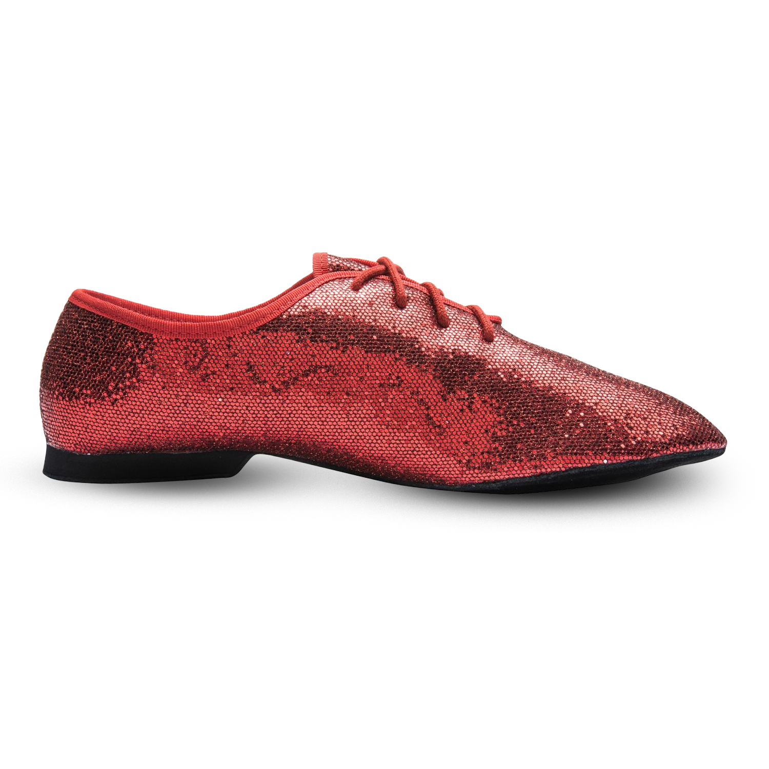Rumpf Jz79 Rot Weite M Jazzschuhe Mit Glitter 01
