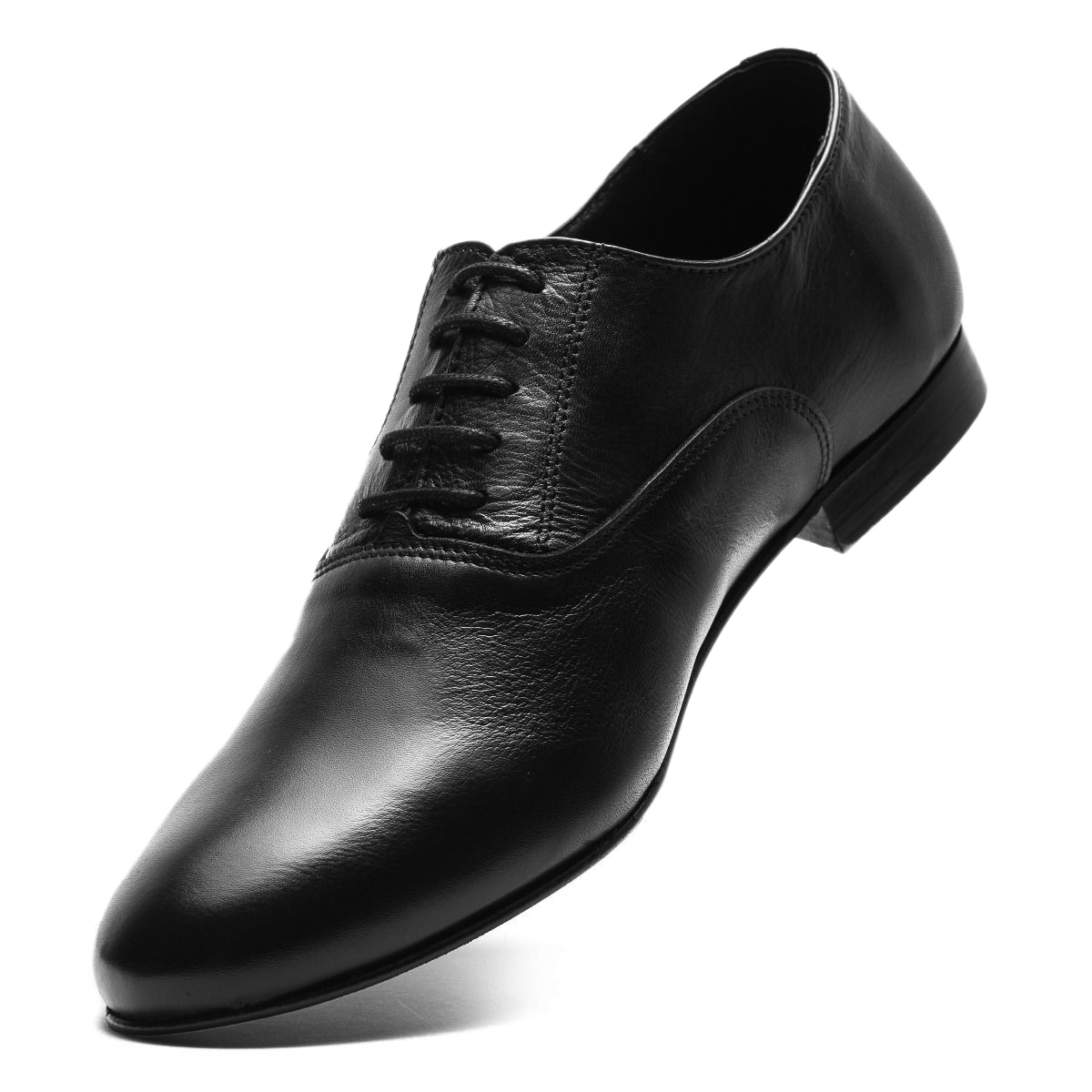 Rumpf Mario 2166 Herren Tanzschuh Ledersohle Schwarz 02
