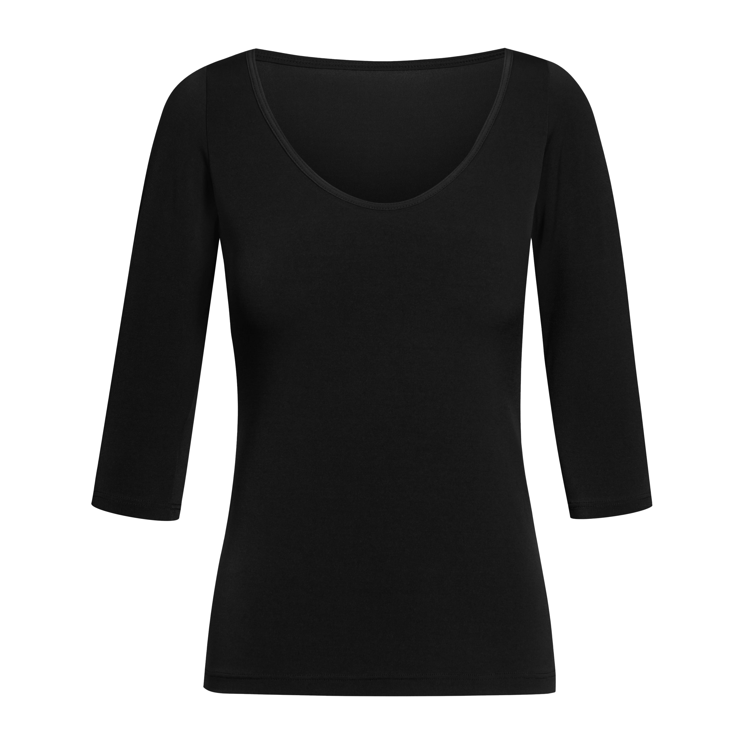 Rumpf Sandino Ru3774 Schwarz Tanz Oberteil Halbarm 04