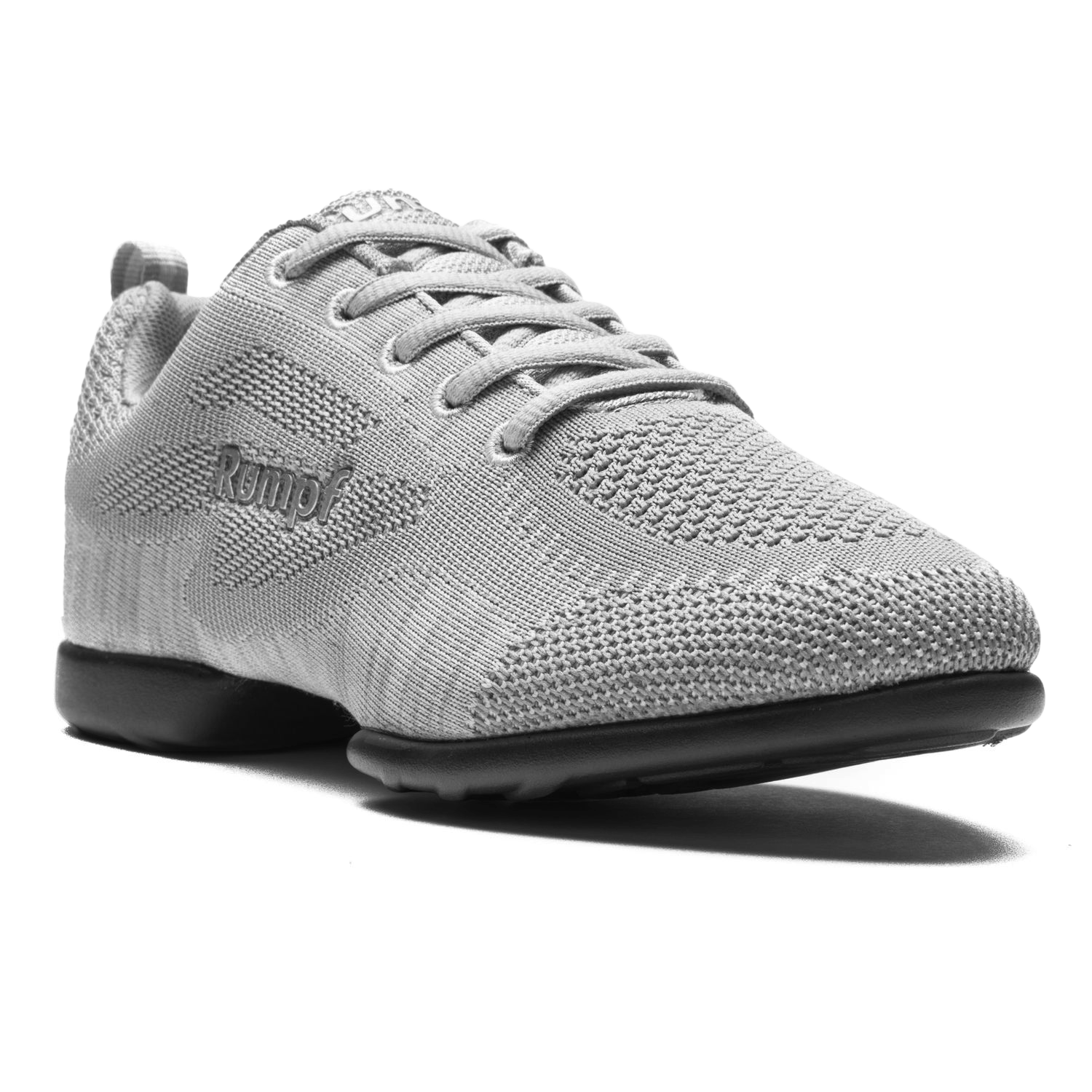 Rumpf Zuma 1567 Grey Knit Tanzsneaker Hellgrau 02