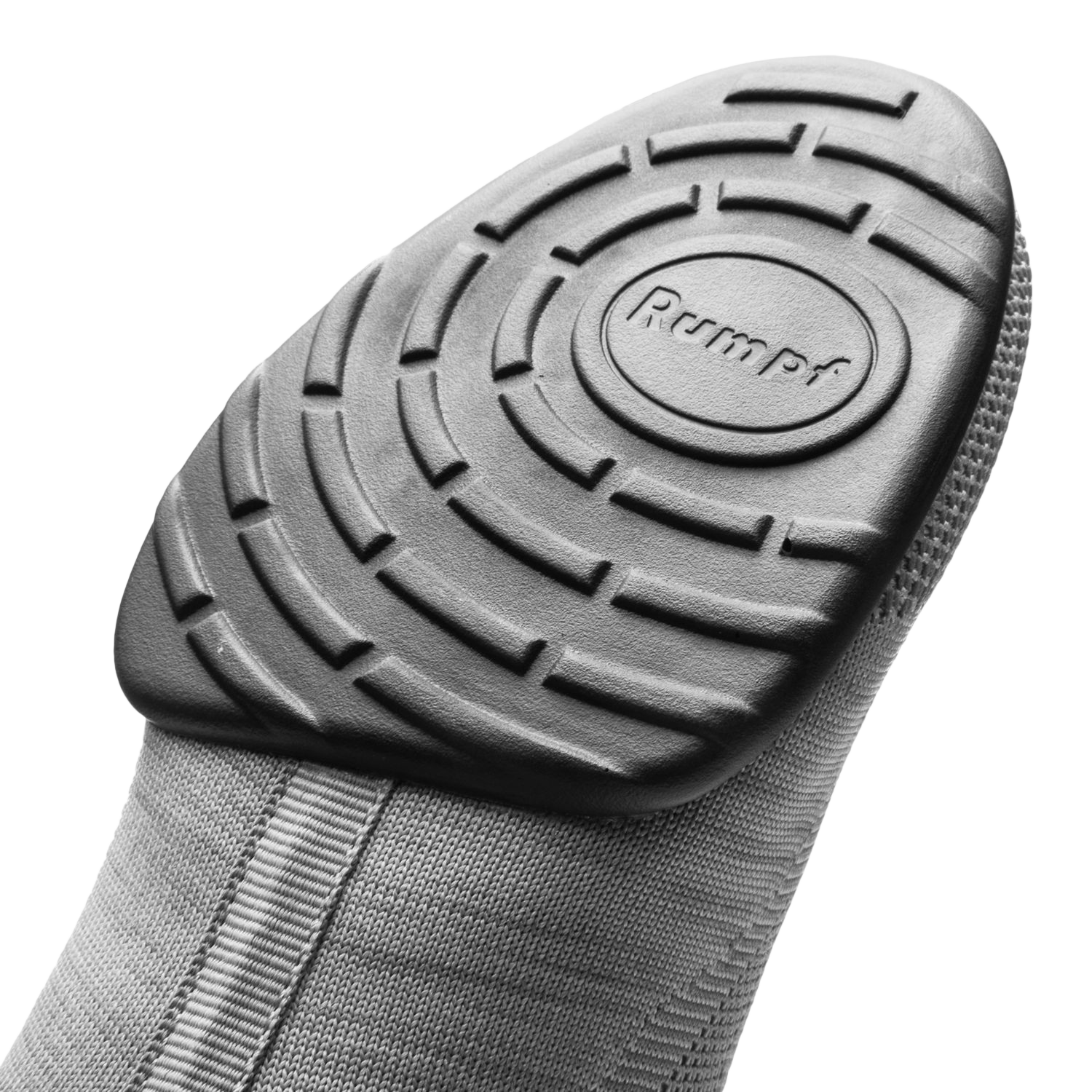 Rumpf Zuma 1567 Grey Knit Tanzsneaker Hellgrau 06