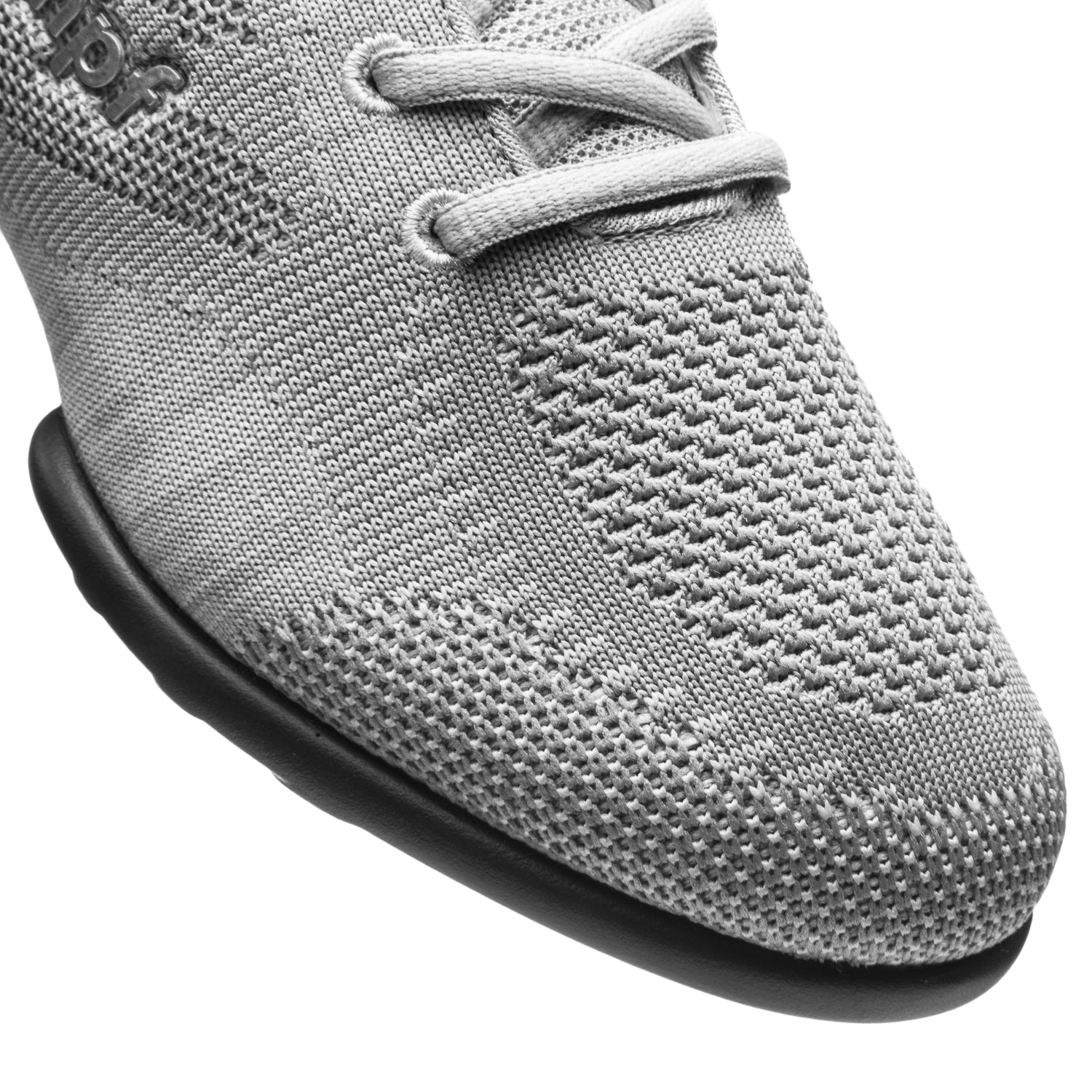 Rumpf Zuma 1567 Grey Knit Tanzsneaker Hellgrau 07