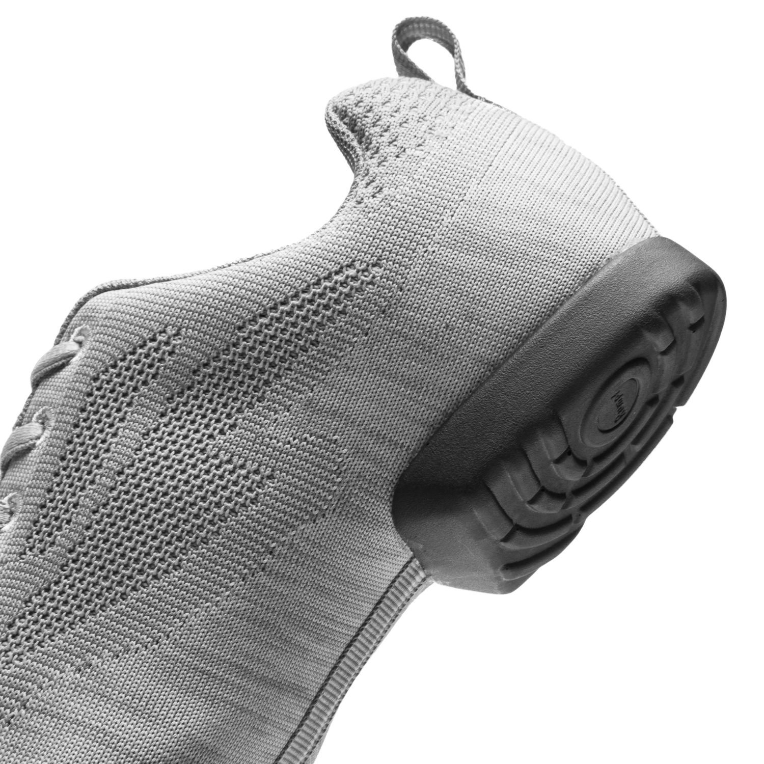 Rumpf Zuma 1567 Grey Knit Tanzsneaker Hellgrau 08