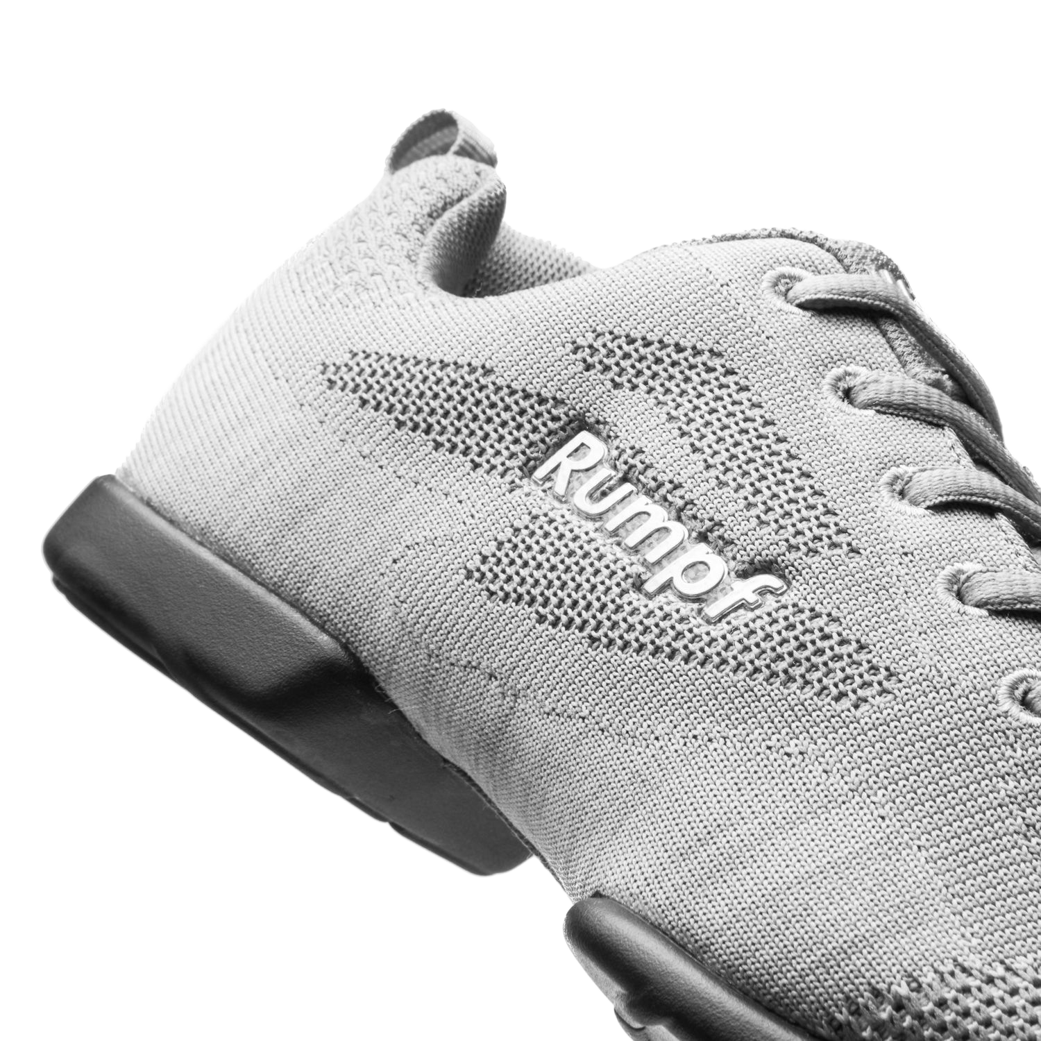 Rumpf Zuma 1567 Grey Knit Tanzsneaker Hellgrau 10