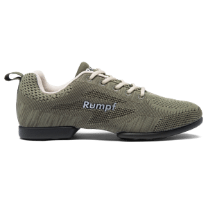 Rumpf Zuma 1567 Khaki Gestrickter Tanzsneaker Grün 01