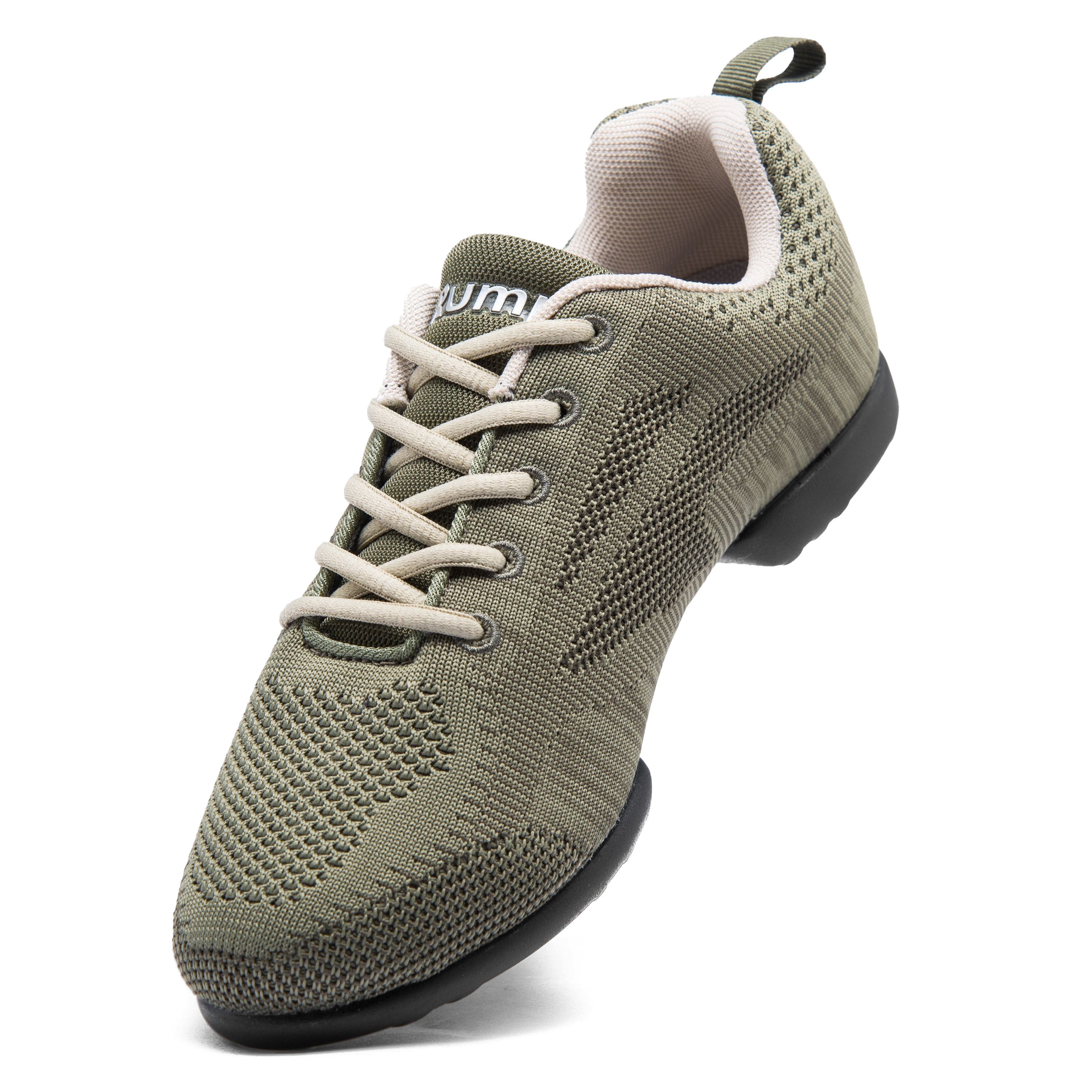 Rumpf Zuma 1567 Khaki Gestrickter Tanzsneaker Grün&amp;nbsp;05