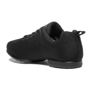 Rumpf Zuma 1567 Schwarz Knit Sneaker Geteilte Sohle 03