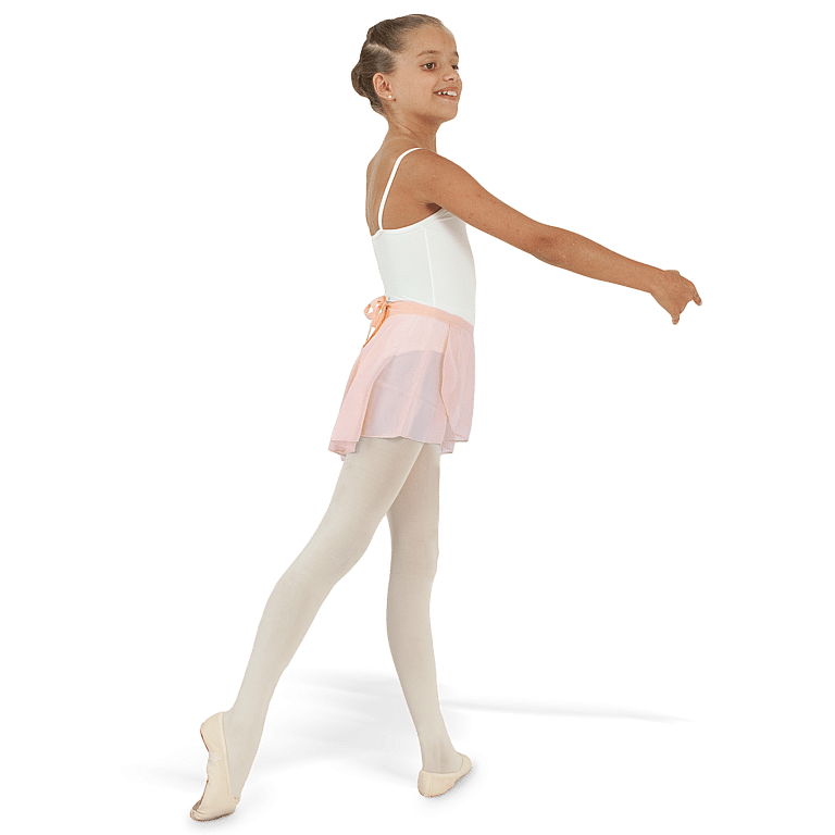 Sansha Alizee Y0712p Pale Pink Kinder Ballett Wickelrock Rosa 01