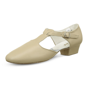 Sansha Diva Cappuccino Griechische Sandale Beige 02