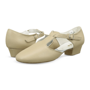 Sansha Diva Cappuccino Griechische Sandale Beige 05