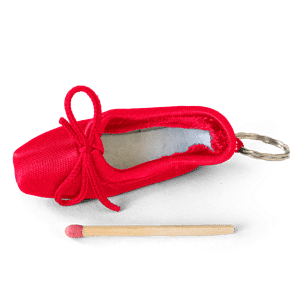 Sansha Krps Redspitzenschuh Schlüsselanhänger Rot 01