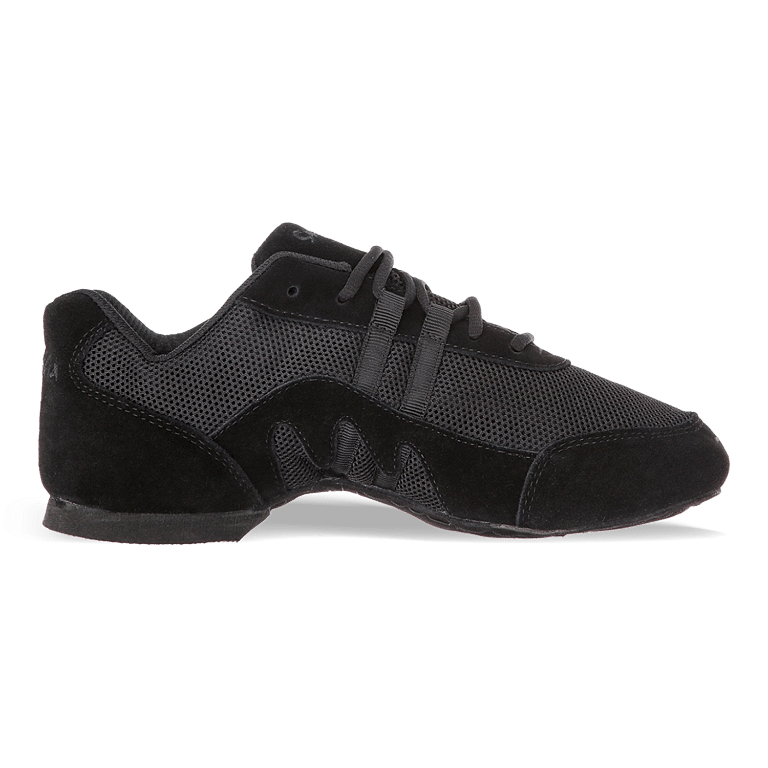 Sansha Salsette V931m Black Tanzsneaker Aus Mesh Schwarz 04