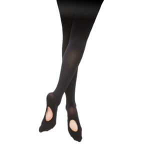 Sansha T90ad Convertible Black Ballettstrumpfhose Damen Aufrollbar 02