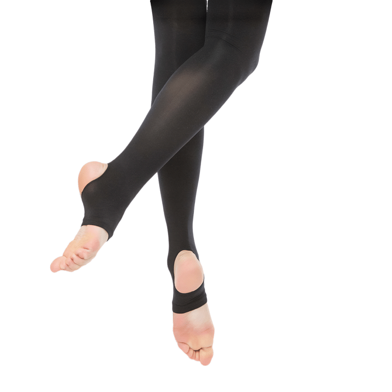 Sansha T91 Stirrup Tights Black Tanzstrumpfhose Mit Steg Schwarz 02
