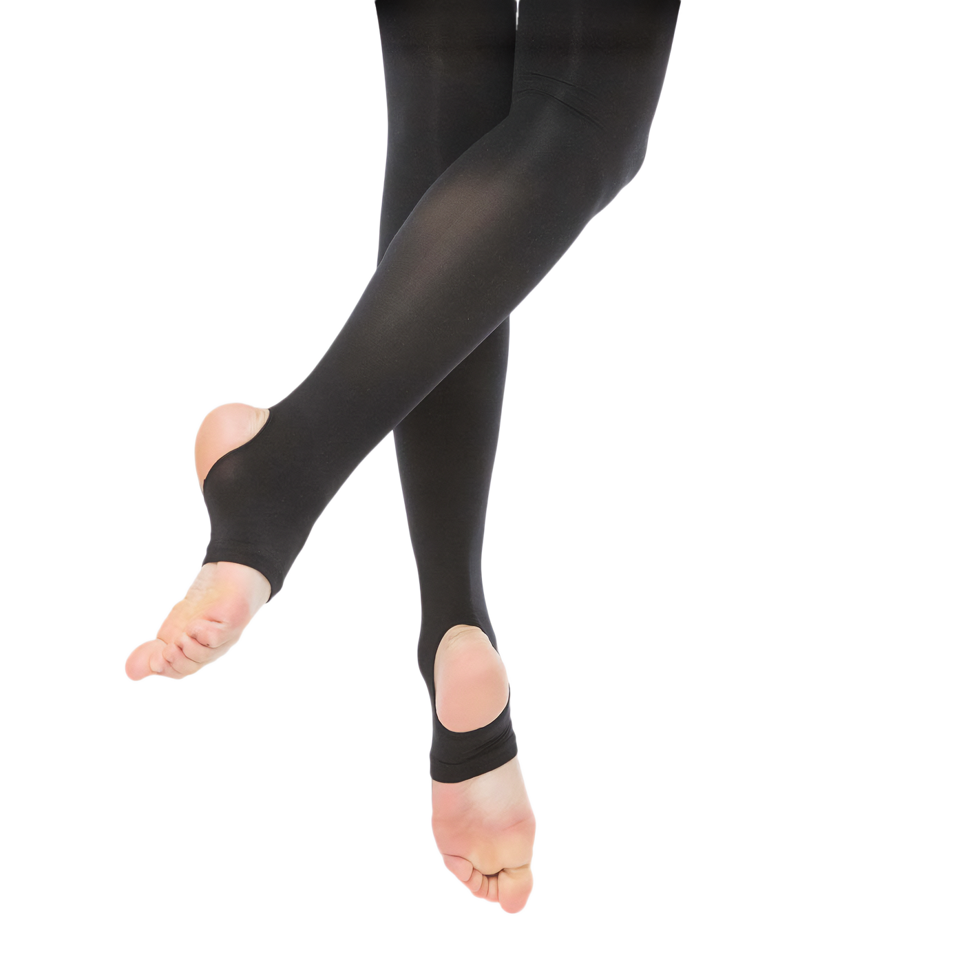Sansha T91 Stirrup Tights Black Tanzstrumpfhose Mit Steg Schwarz 02