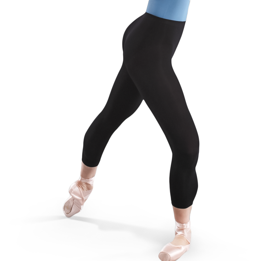 Sansha T96ad Footless Tights Black Tanzstrumpfhose Fußlos Schwarz 02