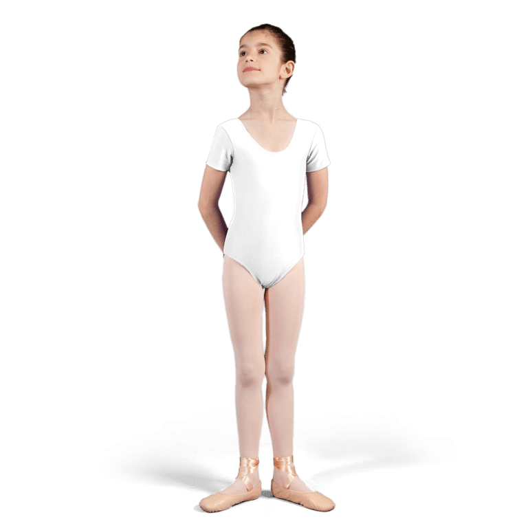 Sheddo 102c White Baumwoll Ballettanzug Weiß 01