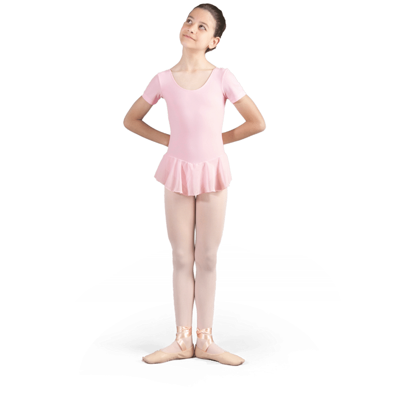 Sheddo 112c Light Pink Rosa Ballettkleid Für Mädchen 01