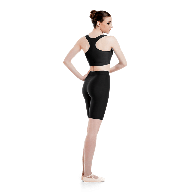 Sheddo 2200w Black Kurze Tanz Leggings Schwarz 01