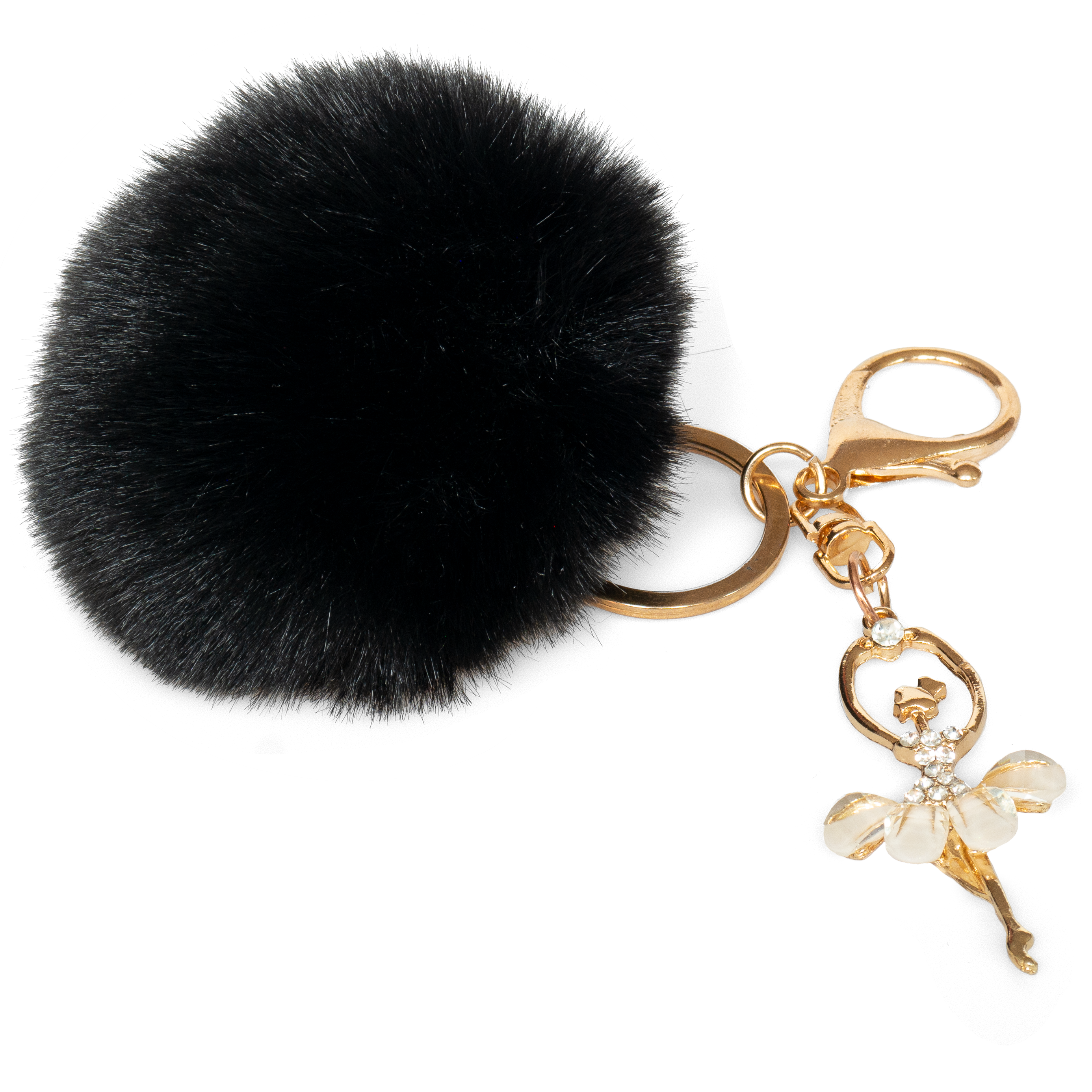 Sheddo Jes400 Black Schlüsselanhänger Ballerina Schwarz