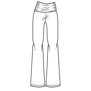Sheddo Pa09341 Tanzhose Damen Zeichnung