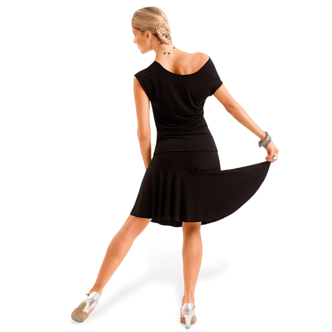 So Danca 10519 Asymmetrischer Tanzrock Schwarz 04