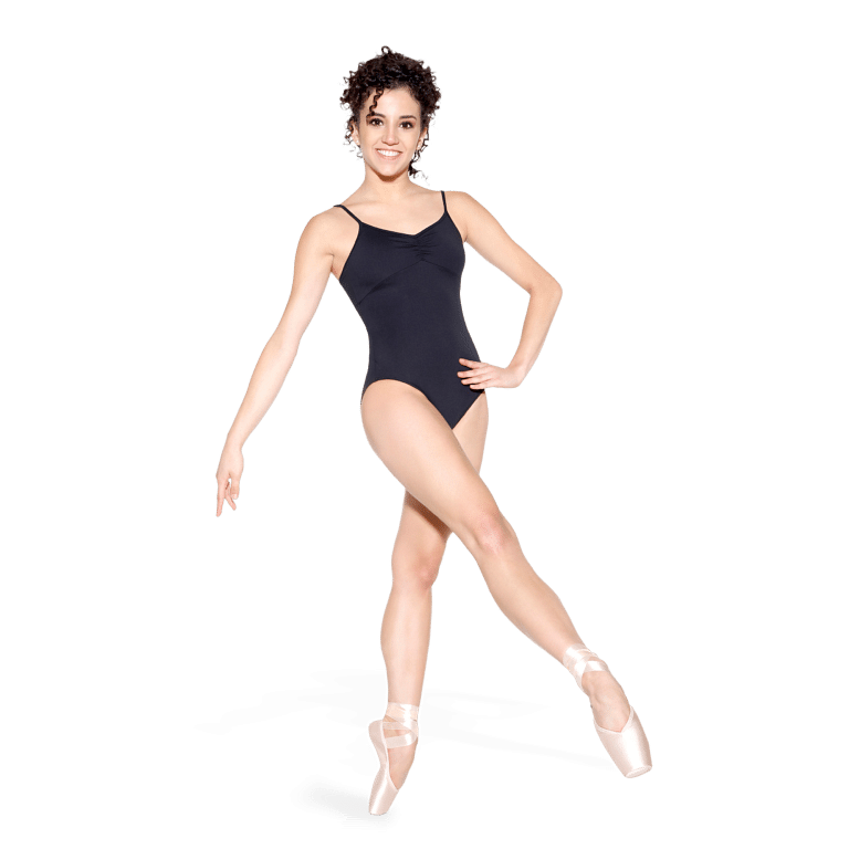 So Danca 1500 Black Ballettbody Spaghettiträger Schwarz 01