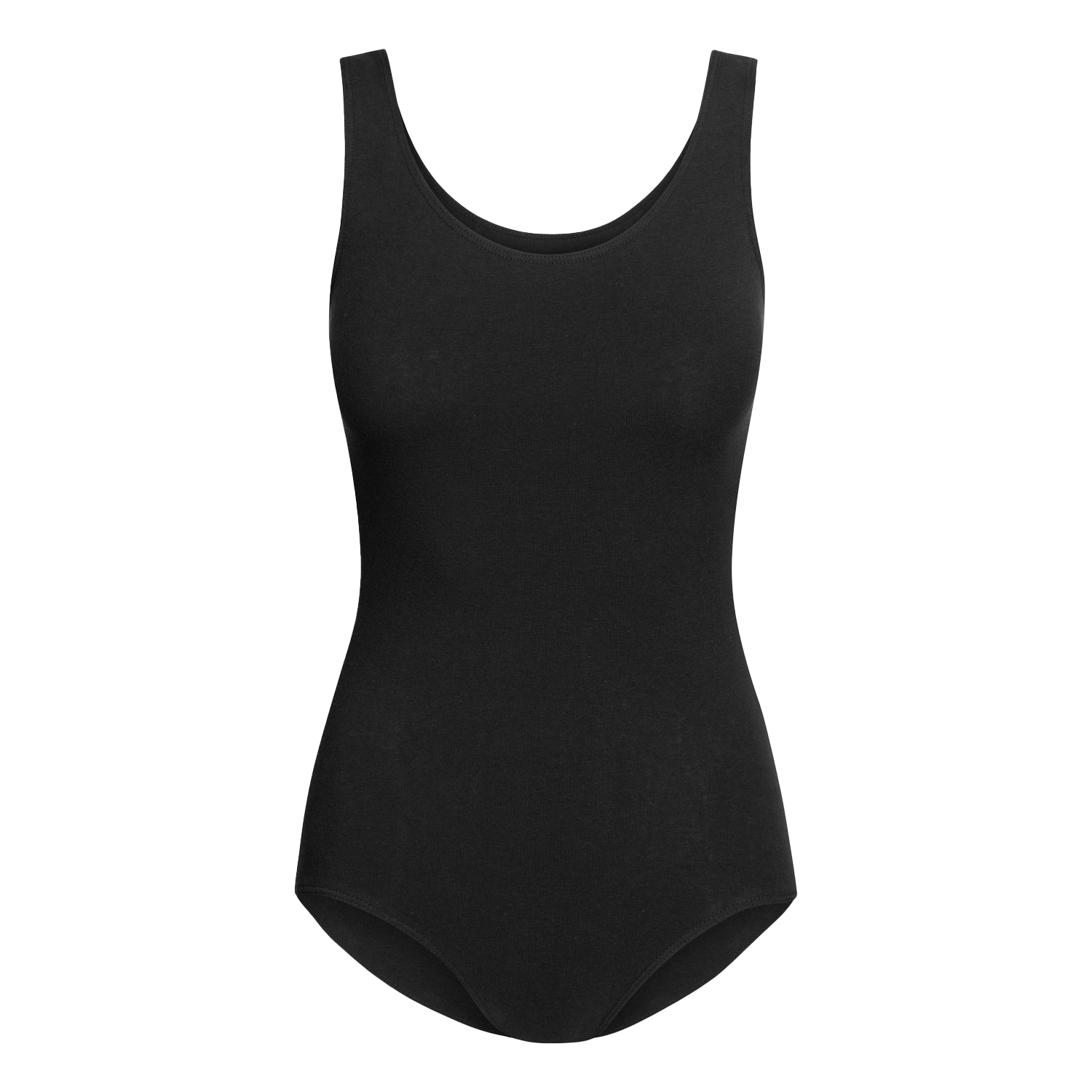 So Danca 8000 Black Schwarzer Ballettanzug Breite Träger 04