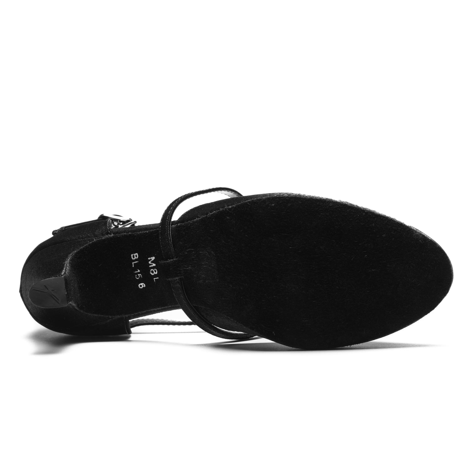 So Danca Bl156 Black Satin Tanzschuhe Schwarz 05