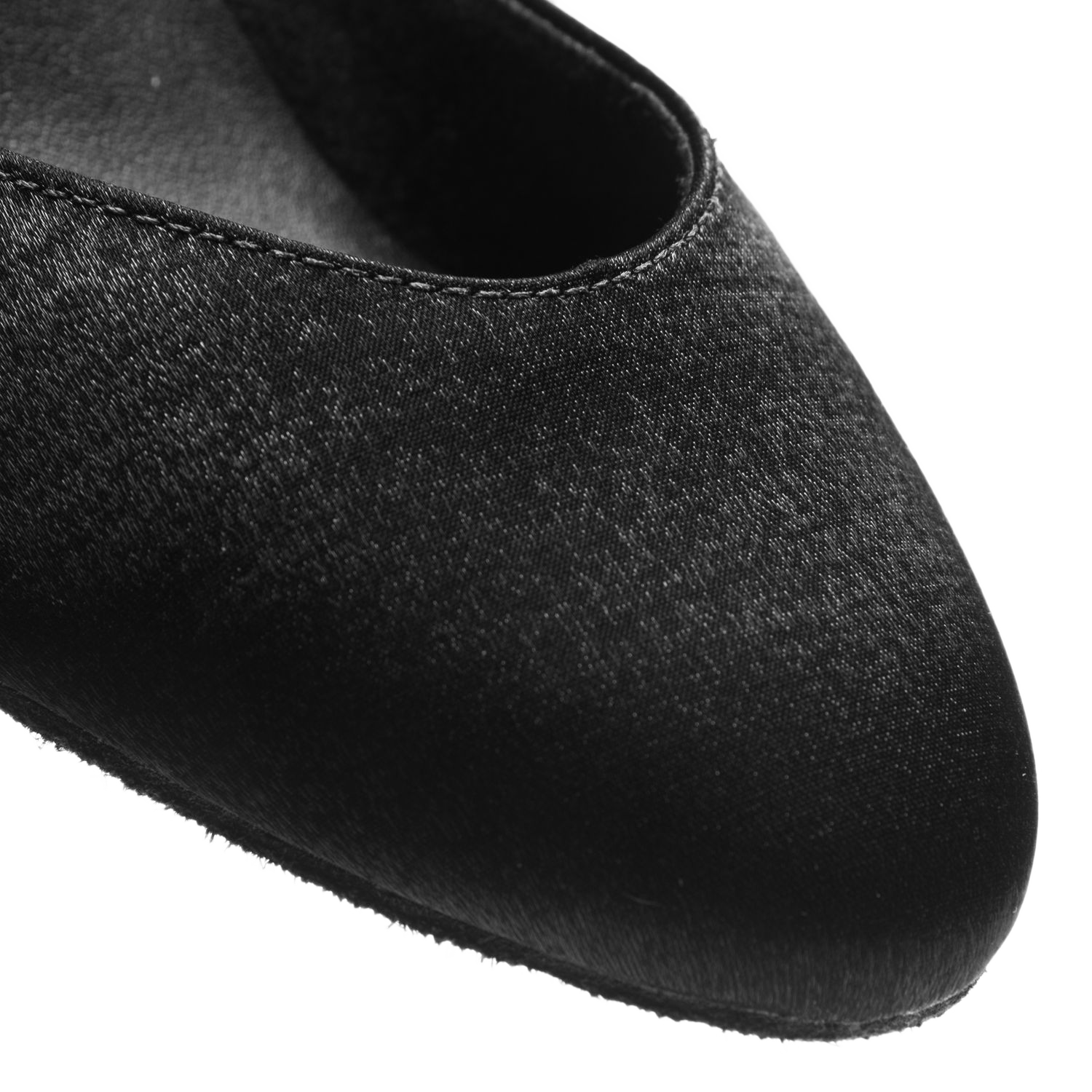 So Danca Bl156 Black Satin Tanzschuhe Schwarz 06