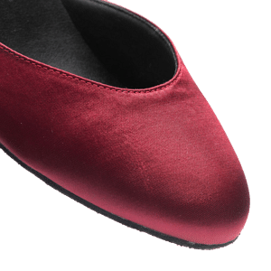 So Danca Bl156 Burgundy Tanzschuhe Aus Satin Weinrot 06