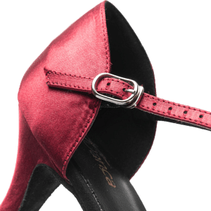So Danca Bl156 Burgundy Tanzschuhe Aus Satin Weinrot 07