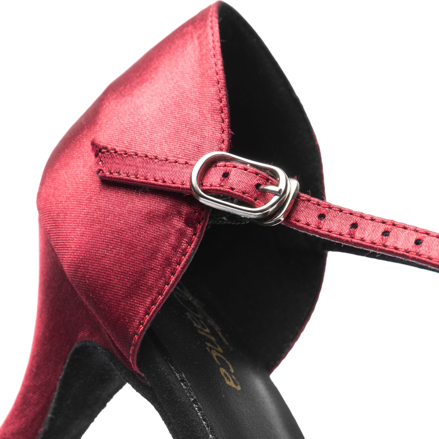 So Danca Bl156 Burgundy Tanzschuhe Aus Satin Weinrot 07