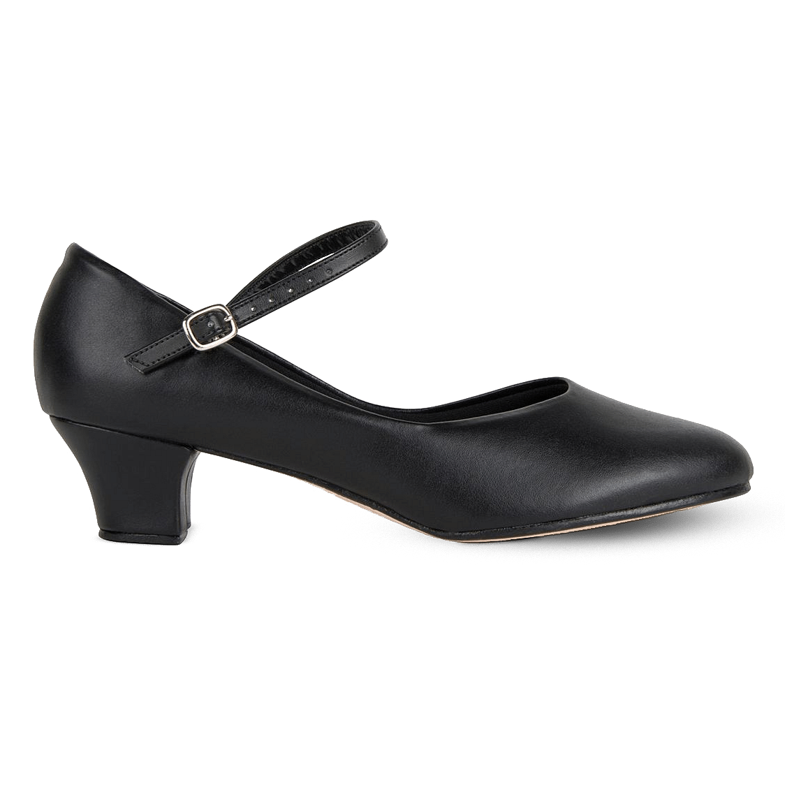 So Danca Ch50 Black Schwarzer Tanzschuh Mit Glattledersohle 01