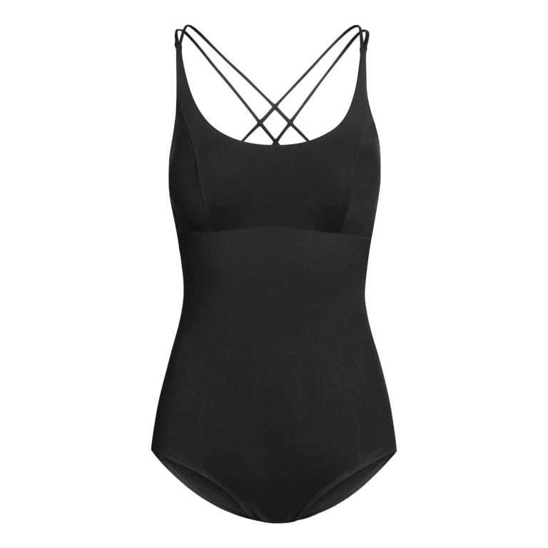 So Danca Rde 8009 Black Ballett Trikot Doppelte Spaghettiträger Schwarz 05