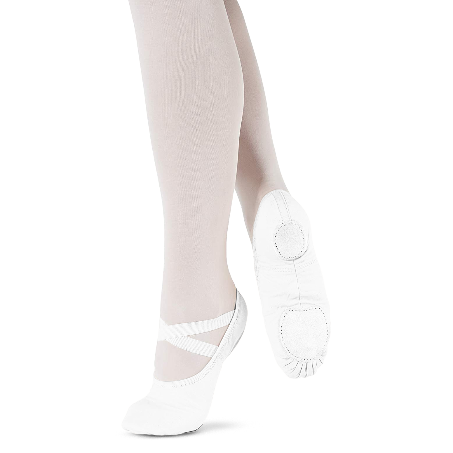 So Danca Sd16 White Leinen Ballettschläppchen Weiß&amp;nbsp;01