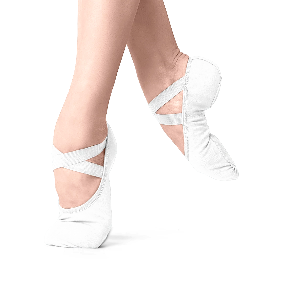So Danca Sd16 White Leinen Ballettschläppchen Weiß&amp;nbsp;02