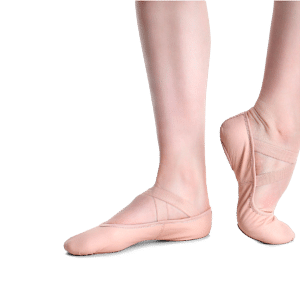 So Danca Sd60 Leder Ballettschläppchen Geteilte Sohle Rosa 04