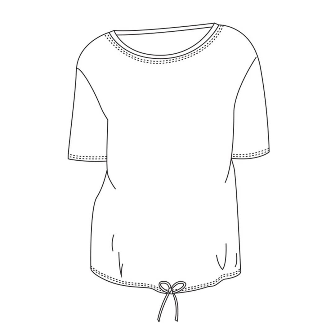 Tempsdanse Agathe Halbarm Shirt Viskose Schnitt