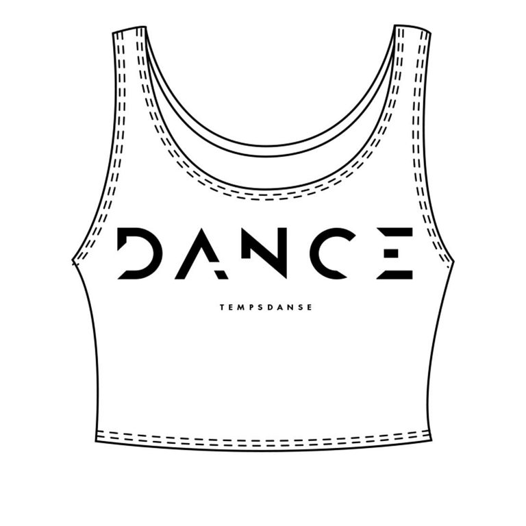 Tempsdanse Amel Danse Tanztop Zeichnung