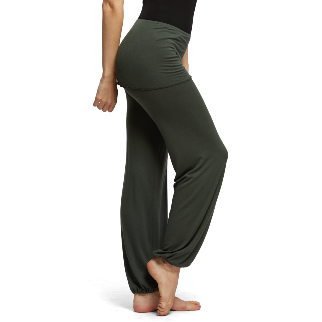 Tempsdanse Baby Khaki Tanz Trainingshose Mit Rockteil 02