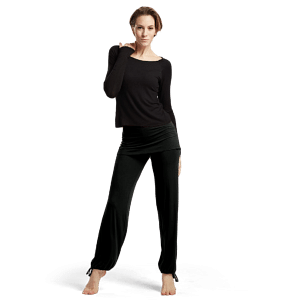 Tempsdanse Baby Noir Tanzhose Mit Rockteil 01