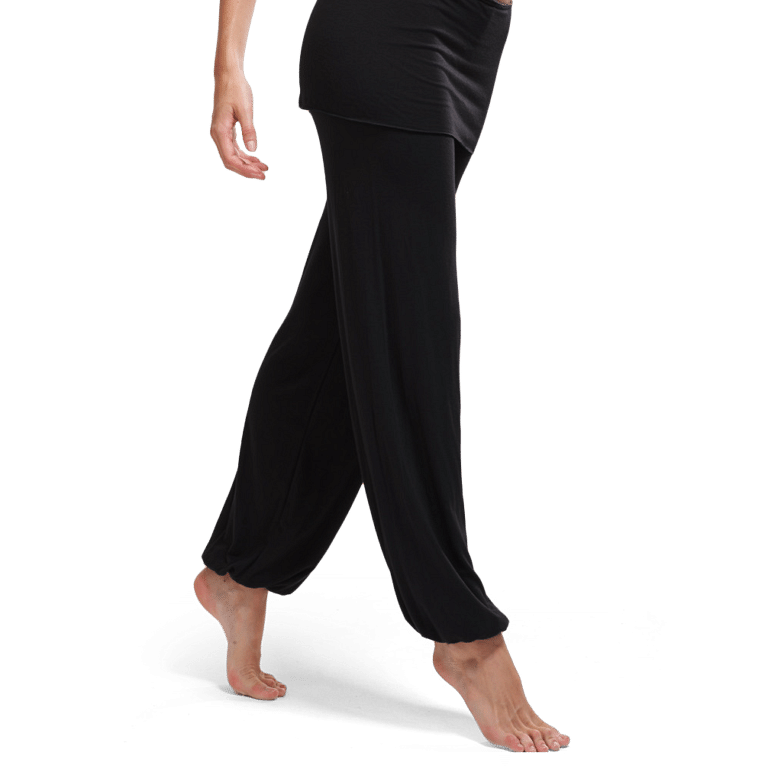 Tempsdanse Baby Noir Tanzhose Mit Rockteil 02